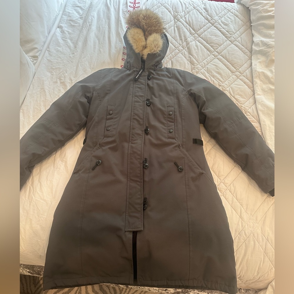 Gray Canada Goose Parka
